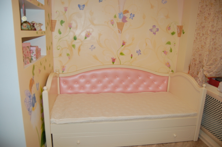 ну вот наша кроватка долгожданная