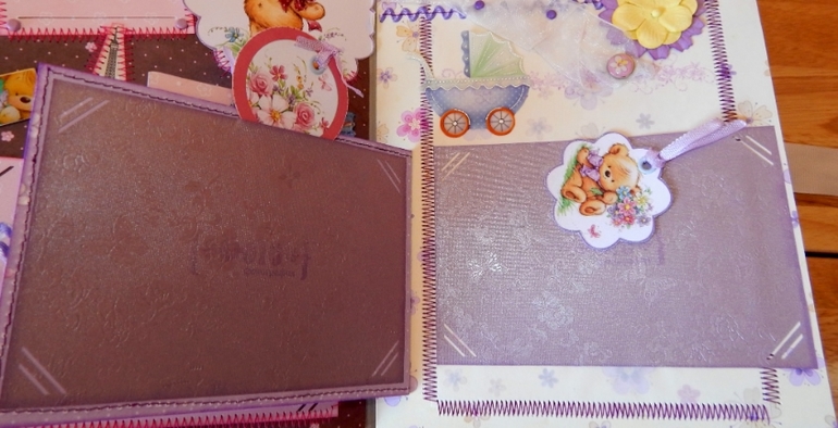 Скрап-альбом "Мой первый год" для маленького мальчика