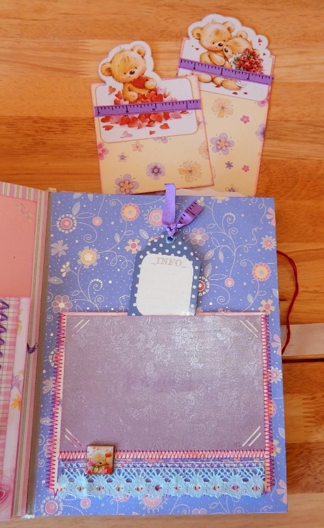 Скрап-альбом "Мой первый год" для маленького мальчика