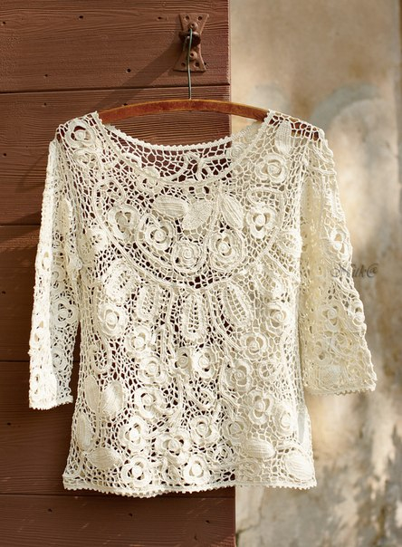 туничка (кофточка) от Peruvian - схем нет!