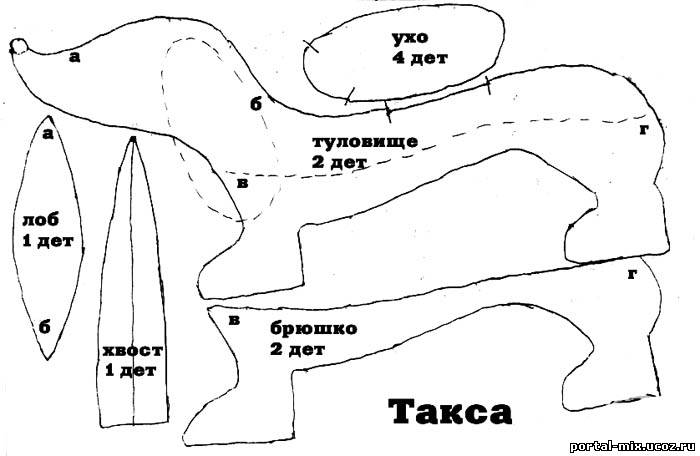 Игрушки для таксы своими руками Игрушки для таксы своими руками