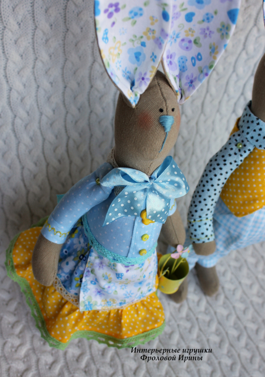 Зайцы весенние