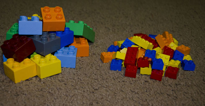 Lego Duplo VS Lego City