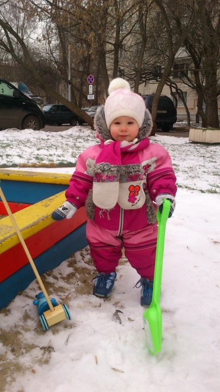 зимний комбинезон deux par deux на 12 месяцев