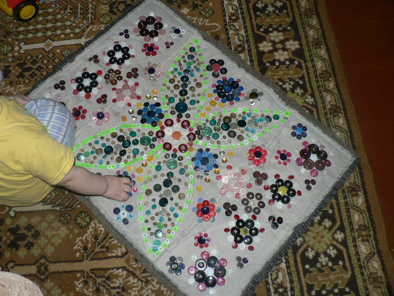 Идея массажного коврика