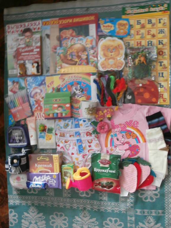 Подарки от феи в блокадный Славянск