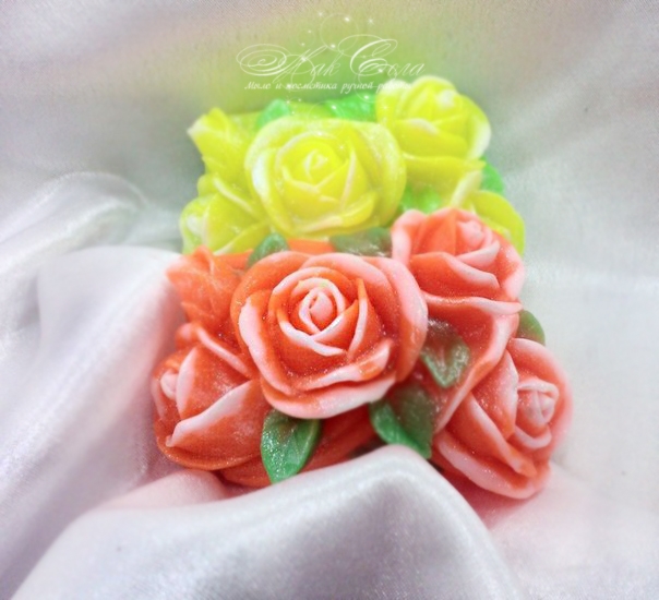 Сувенирное мыло ручной работы.