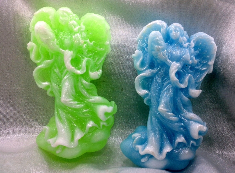 Сувенирное мыло ручной работы.