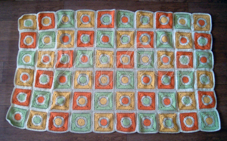 Плед на кровать. В конкурсе №3.1