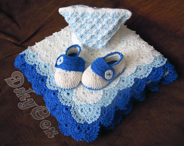 Плед на выписку. В конкурсе №1.4