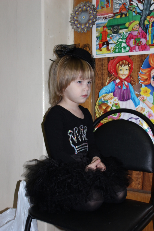 Lady in black ......