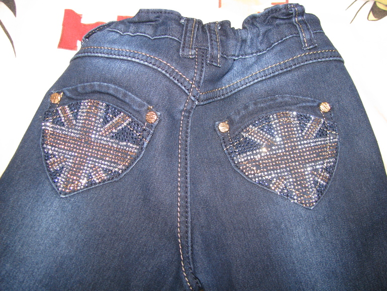 Джинсы на флисе р.110 700 руб.