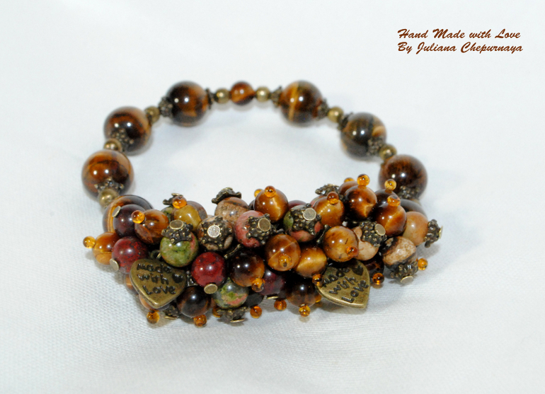 HandMade - Браслеты, ожерелья, серьги из натуральных камней