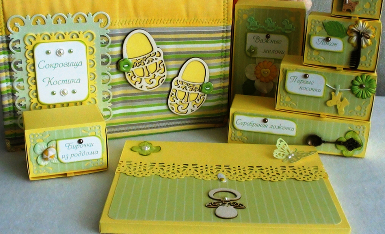 Мои новые сокровищницы. Все такие разные.