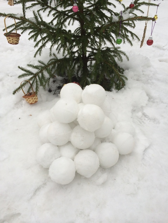 Рождественский пир лесных зверят