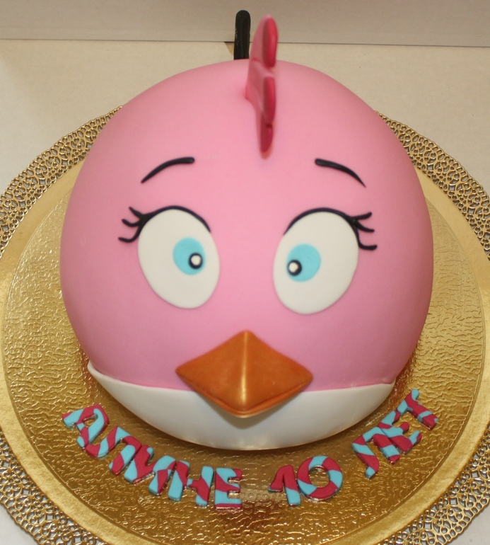 торт энгри бердс