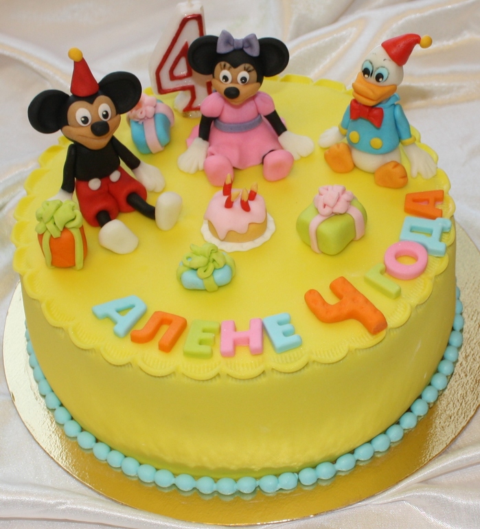 немного детских тортов