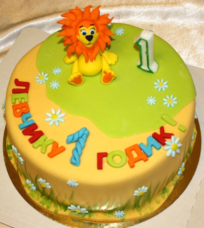 последние детские торты