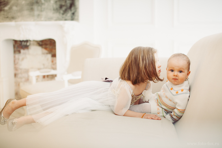 семейная фотосессия в студии часть2