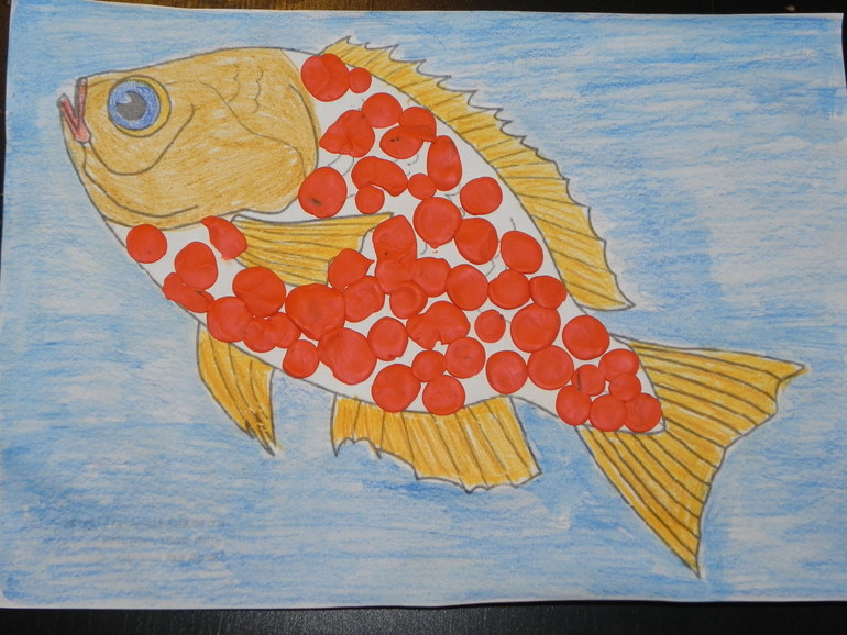 Наш мини-ТД "рыбка Карпик"