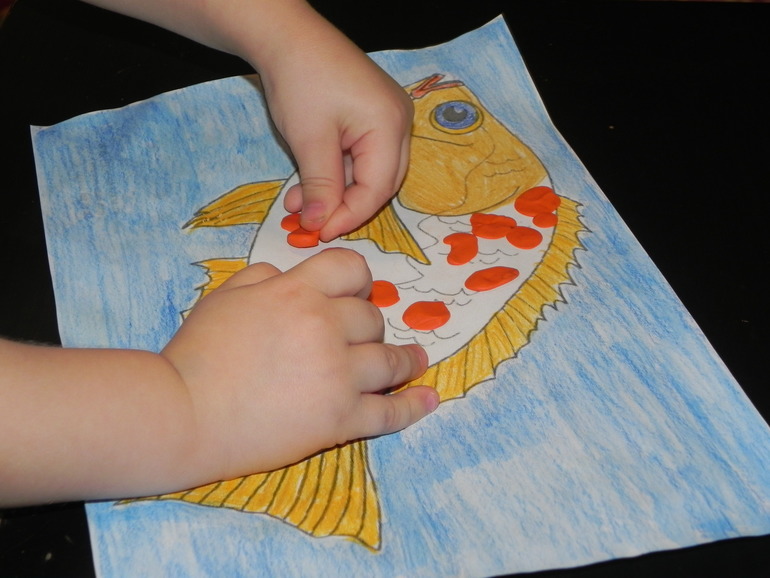 Наш мини-ТД "рыбка Карпик"