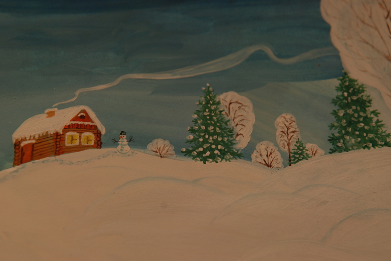 К новому году в детсад.