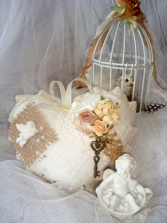 Винтажные сердечки