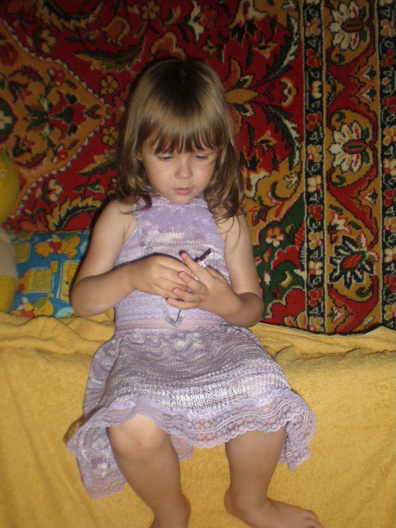 Сарафан для дочки "Романтика".