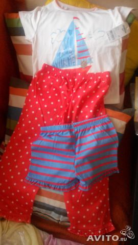 Брюки old navy, футболка чилдрен плейс, шорты old navy, пижама