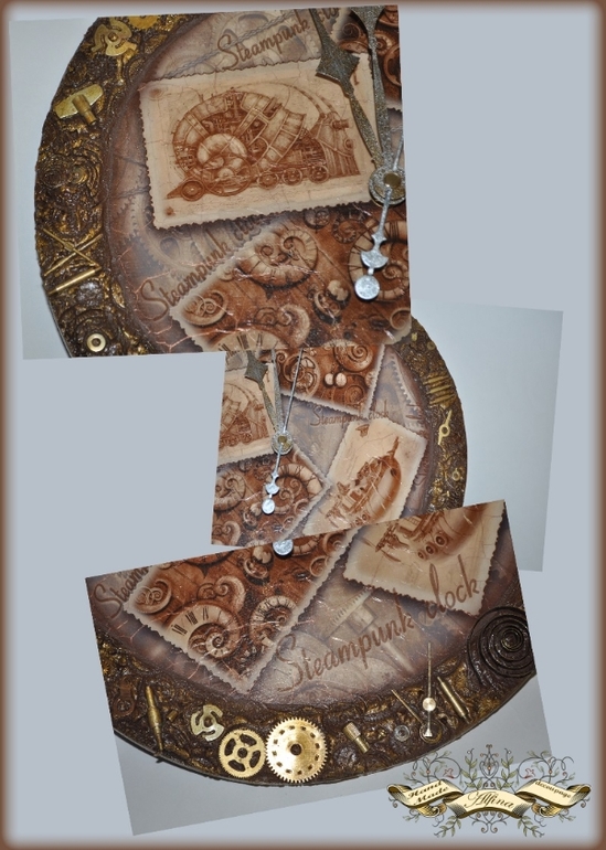 Часы "Steampunk clock"