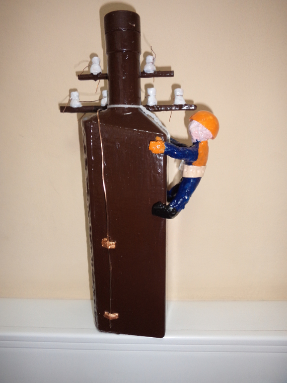 Бутылка для ... электрика