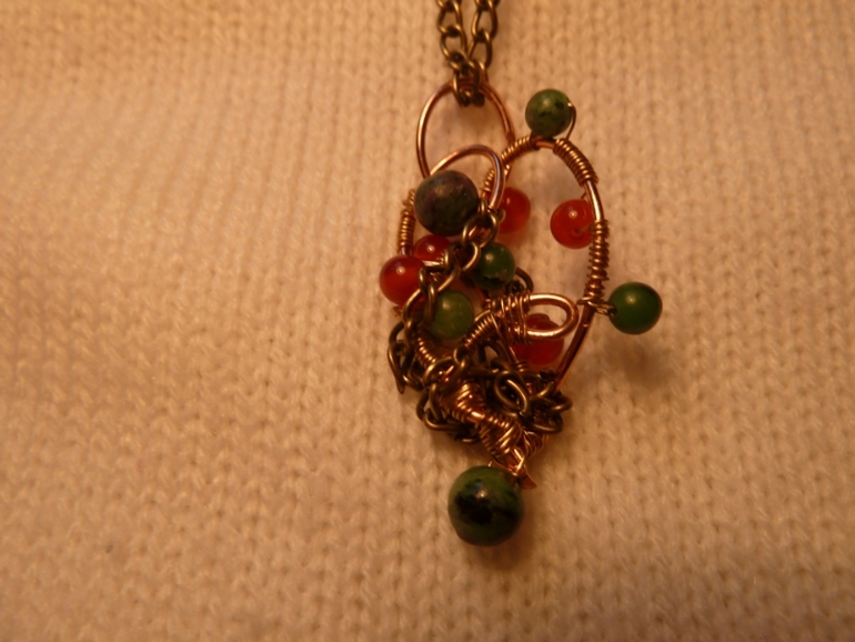 Украшения из натуральных камней ручной работы