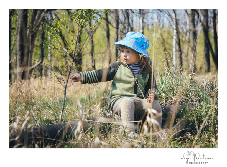 Настя - Том Сойер или хорошо в саду весной ) Часть 1.
