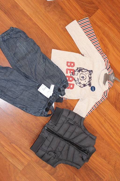 новый пакет для мальчка (фирма маза,h@m некс