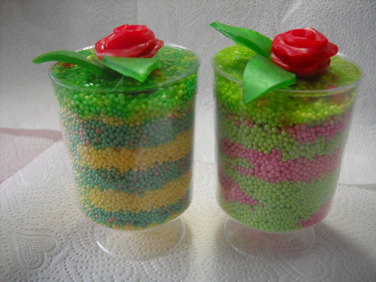 Немного коктейлей из бисера.