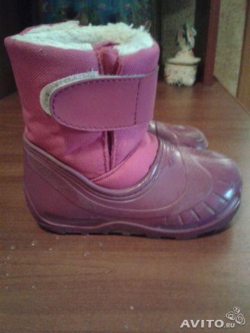 Сапоги для девочки