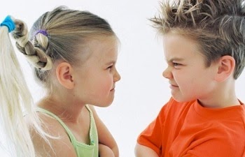 В доме двое детей.