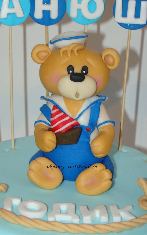 Морской торт на годик