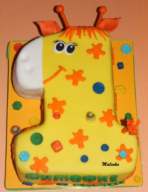 Наконец и мне заказали жирафика))