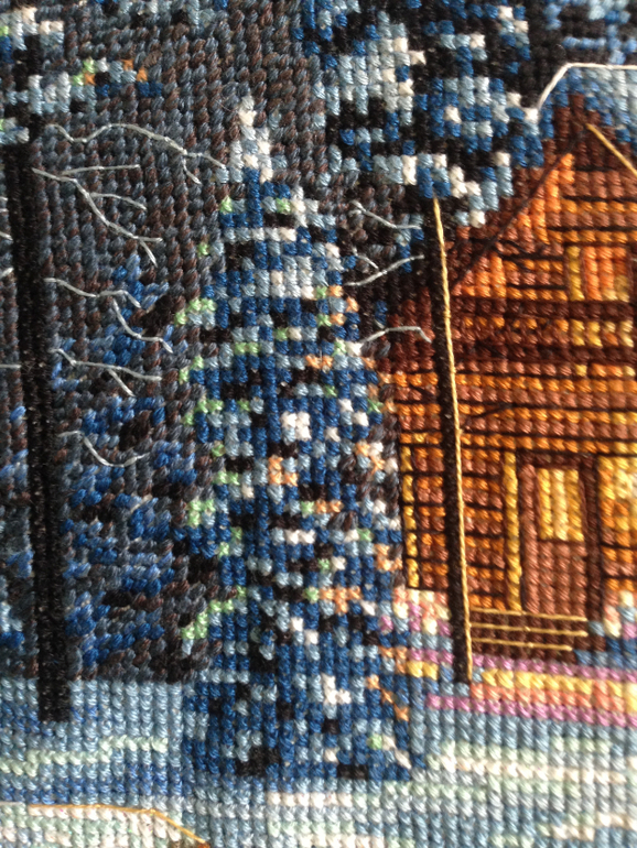 Моё "Северное сияние" Dimensions