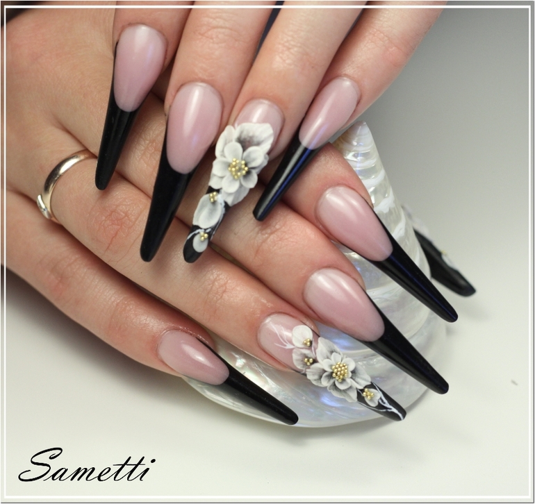 Черные стилеты и лепка