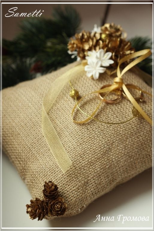 Букет из глины для зимней свадьбы и прочие аксессуары