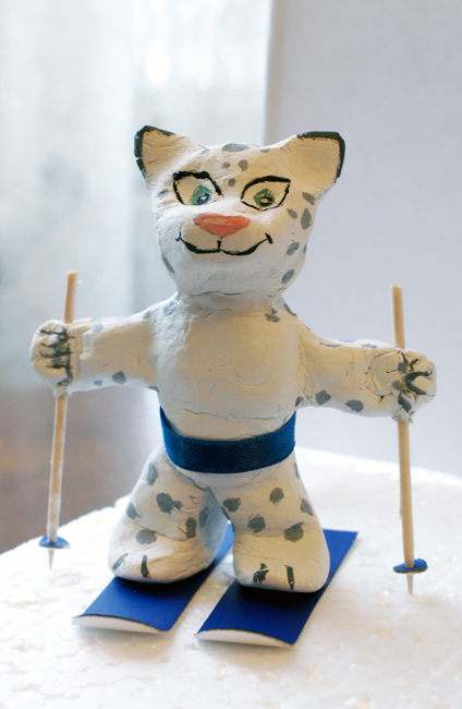 Поделка в сад на тему спорта.