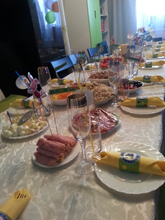 Наш второй день рождения в стиле Винни Пуха)