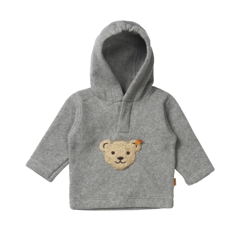 Кофта Steiff с капюшоном, медведь пищит при нажатии, Мск