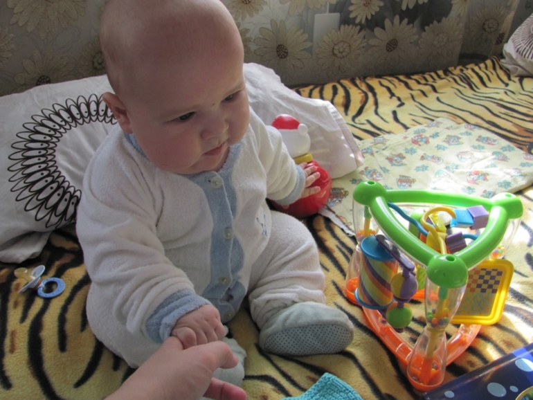 Наши любимые игрушки и занятия. 5 месяцев