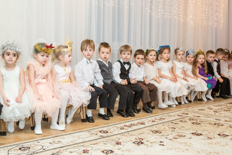 Фотосъемка новогоднего праздника в детском саду
