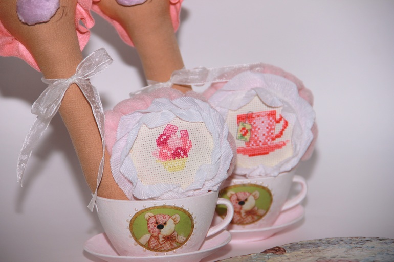 Чайные улитки и сердце