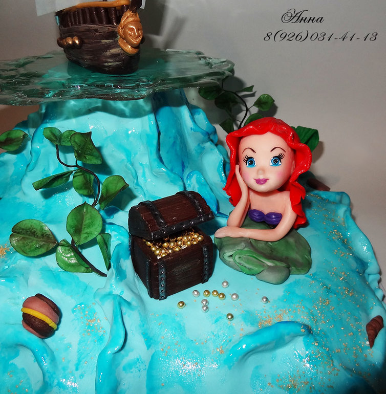 Торт "Русалочка"