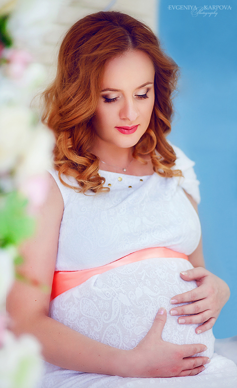 Наталья в ожидании доченьки